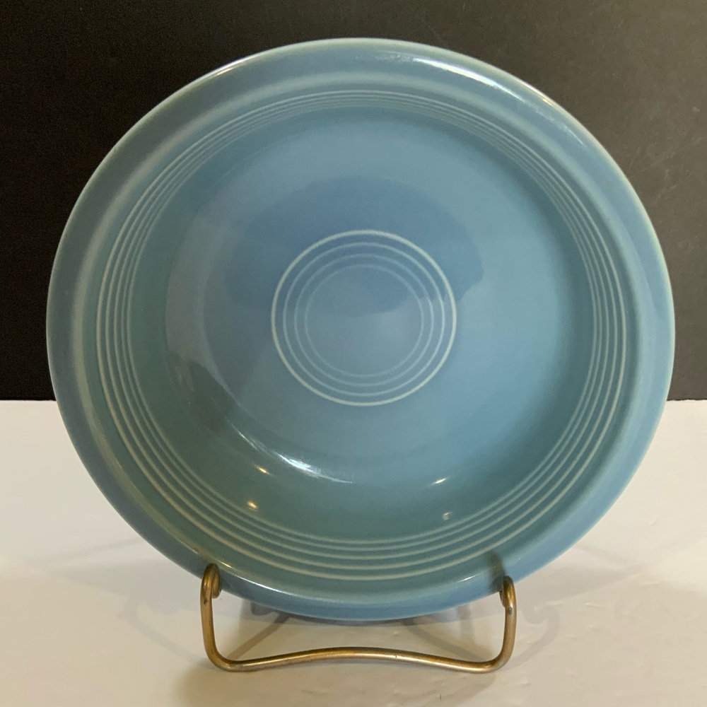 Fiesta Periwinkle Soup Pasta Salad Bowl Blue Homer Laughlin